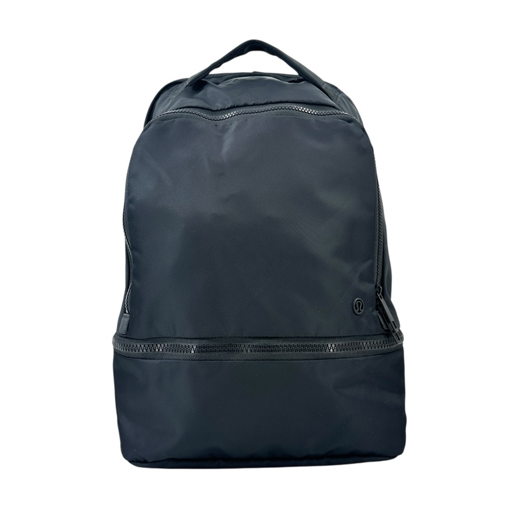 Lululemon Go Lightly Black Water Repellent Lightweight Nylon Backpack Bag